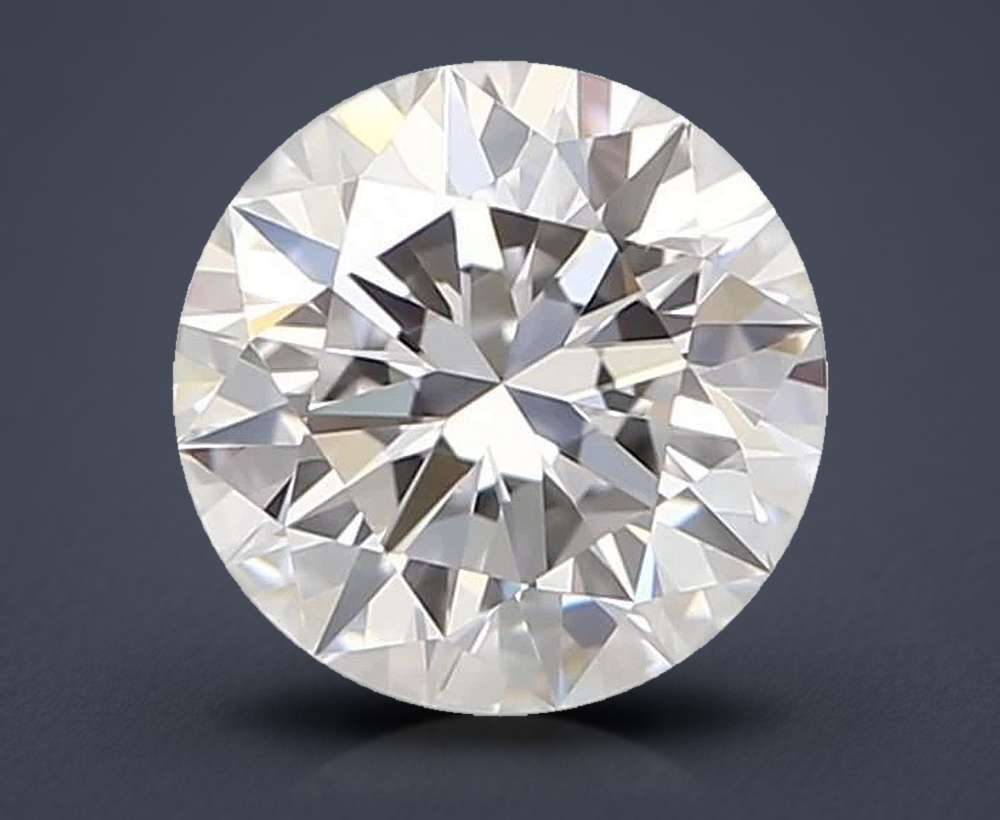0.57 Carat Round Natural Diamond