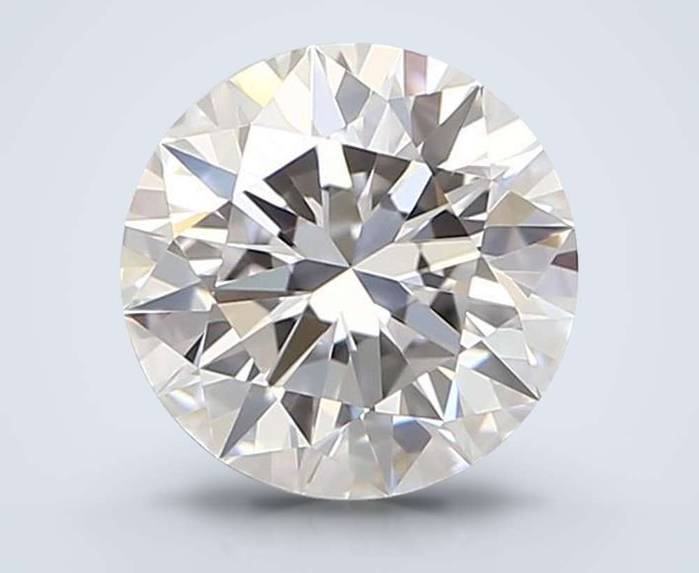 0.57 Carat Round Natural Diamond