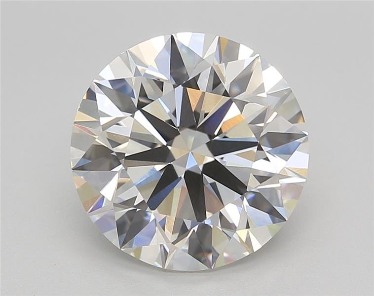 4.50ct H VVS2 Rare Carat Ideal Cut Round Lab Grown Diamond