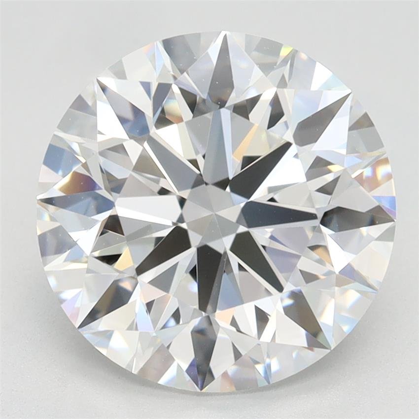 3.51ct E VVS1 Rare Carat Ideal Cut Round Lab Grown Diamond