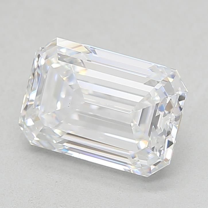 1.32ct D VS1 Very Good Cut Emerald Lab Grown Diamond