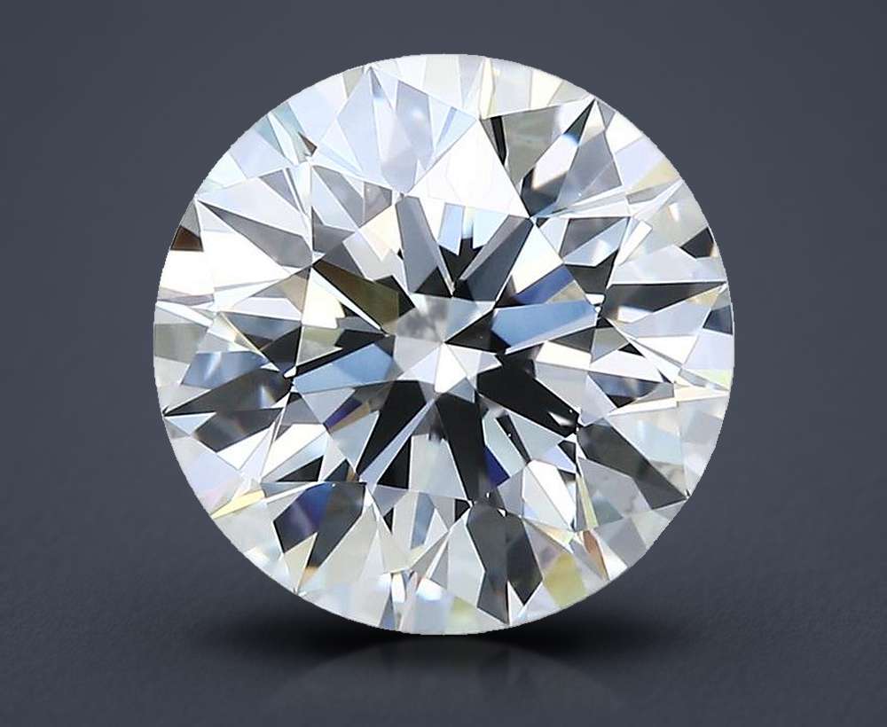 3.76 Carat Round Natural Diamond