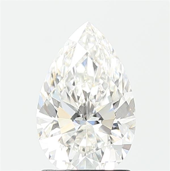 1.57ct F VS1 Rare Carat Ideal Cut Pear Lab Grown Diamond