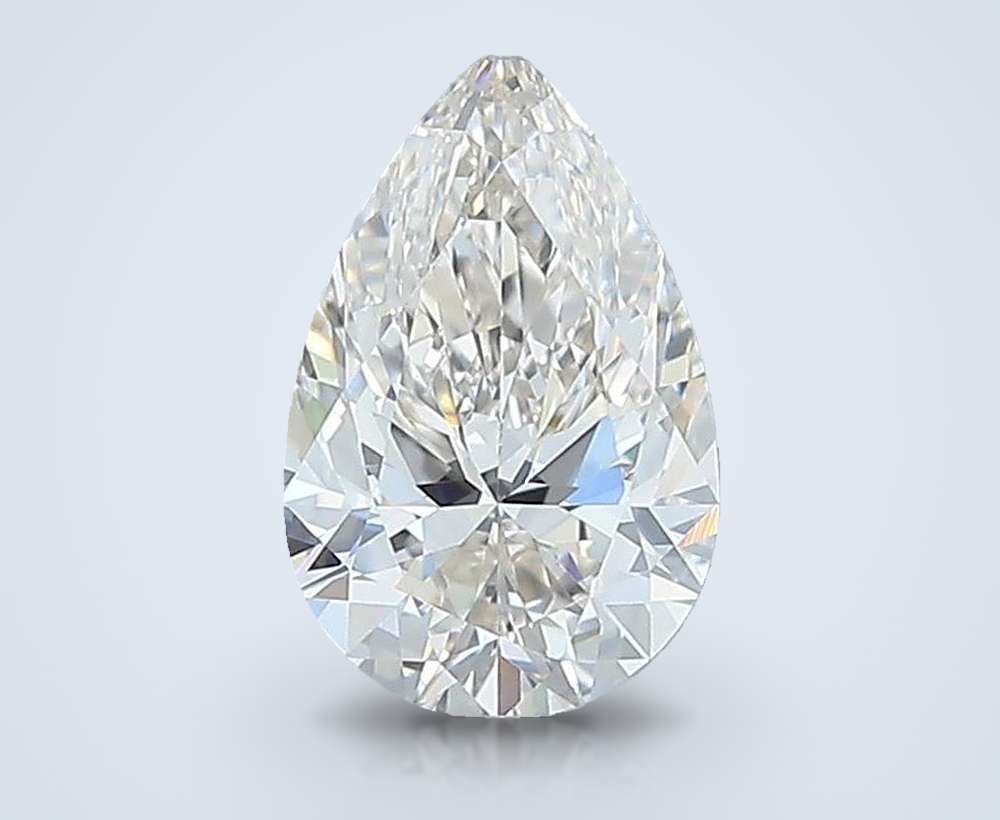 0.64 Carat Pear Natural Diamond