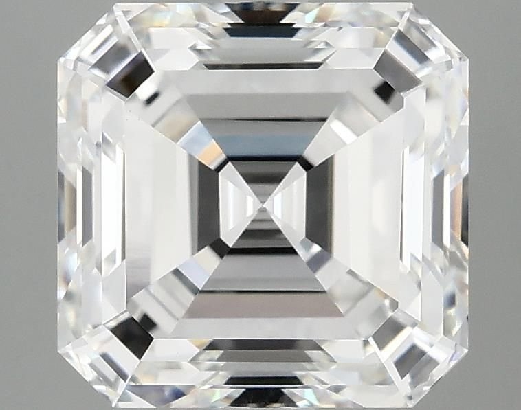 4.06ct E VVS2 Rare Carat Ideal Cut Asscher Lab Grown Diamond