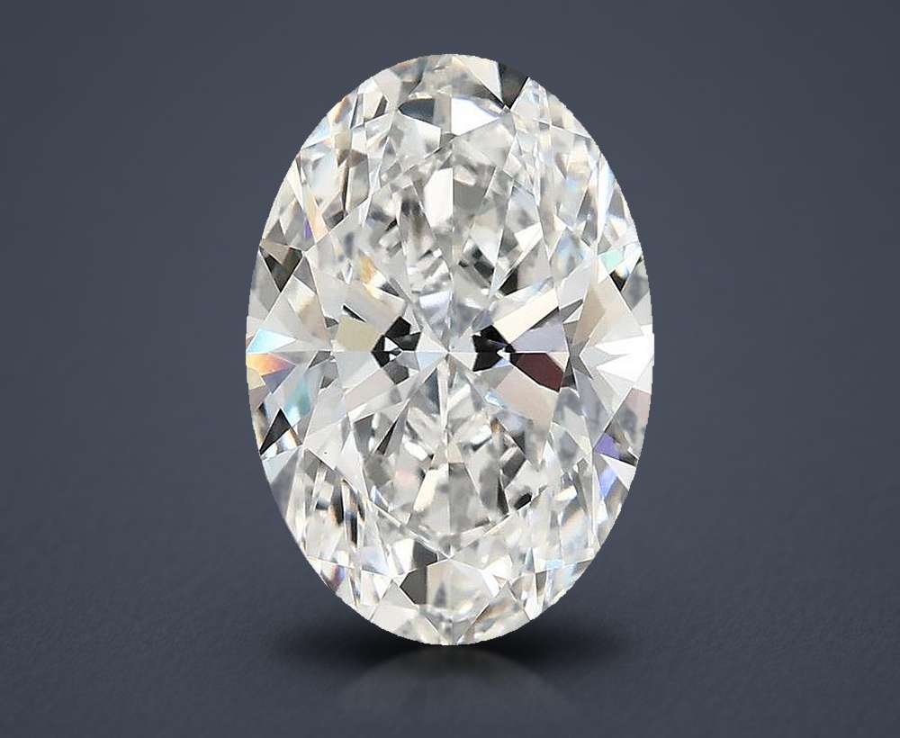 3.81 Carat Oval Lab Diamond