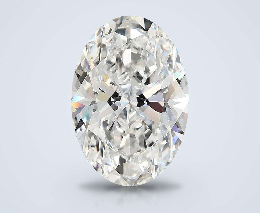 3.81 Carat Oval Lab Diamond