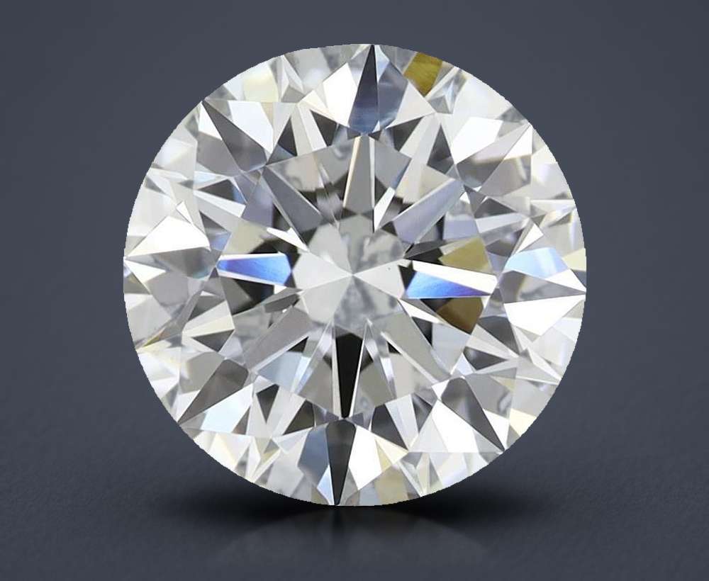2.96 Carat Round Lab Diamond