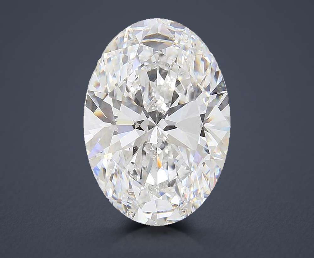 8.11 Carat Oval Lab Diamond