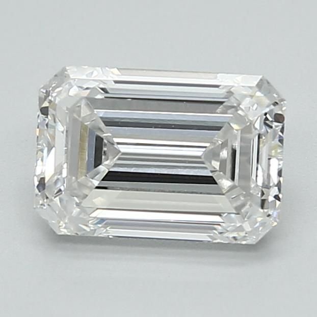 1.71ct E VS1 Rare Carat Ideal Cut Emerald Lab Grown Diamond