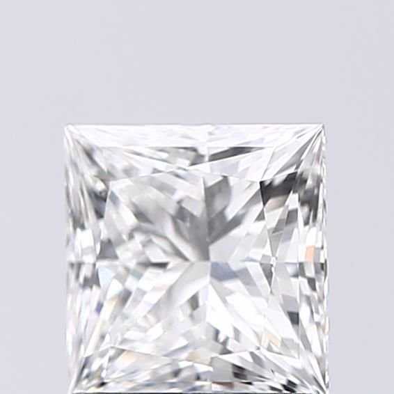 1.02ct E VVS2 Rare Carat Ideal Cut Princess Lab Grown Diamond