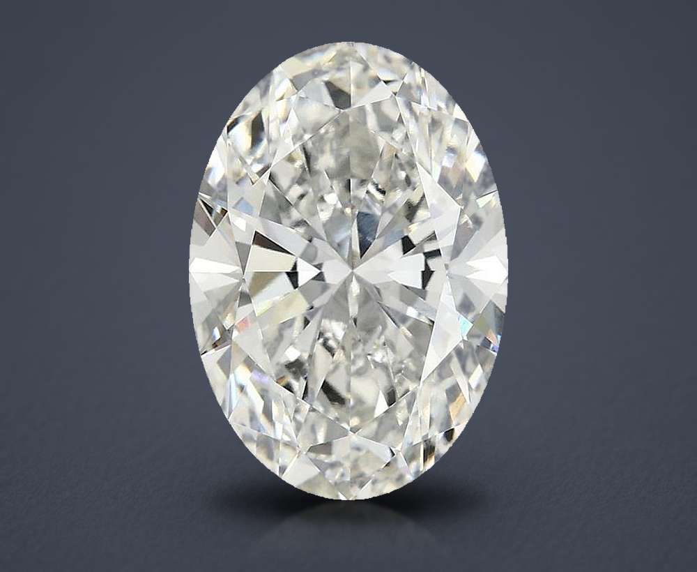 4.00 Carat Oval Lab Diamond