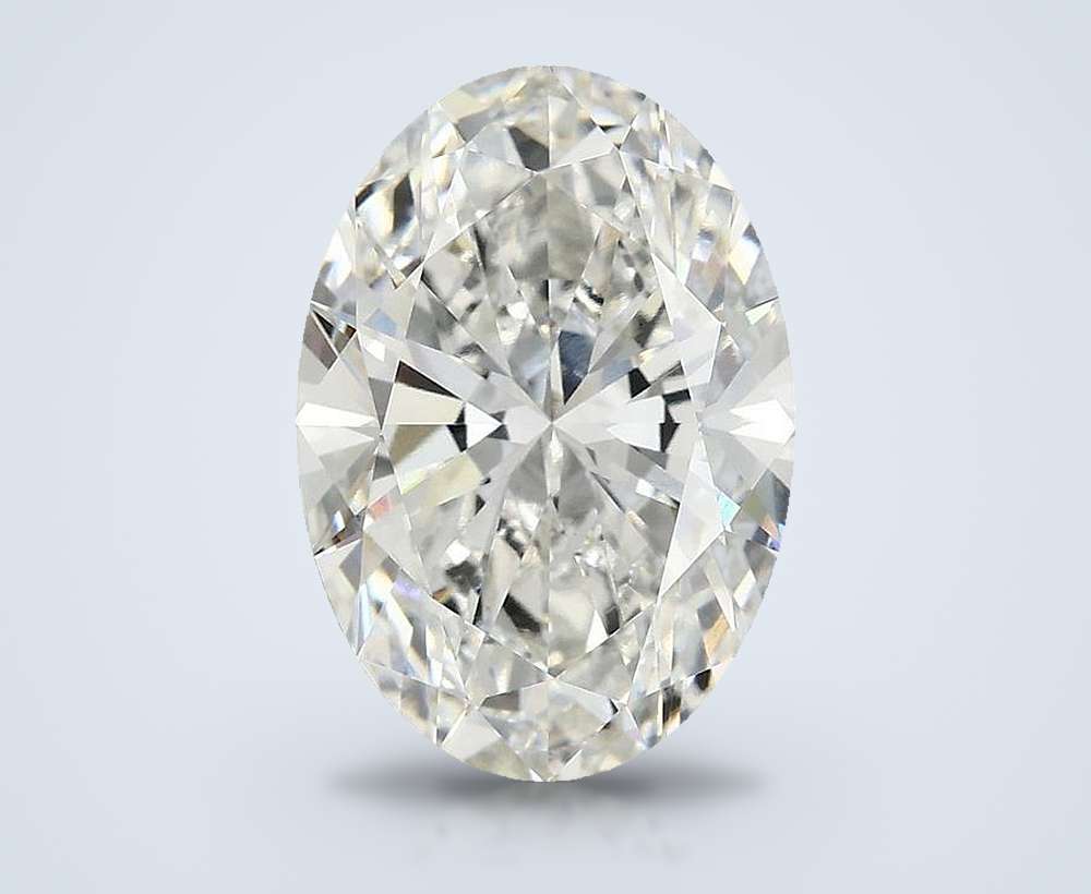 4.00 Carat Oval Lab Diamond