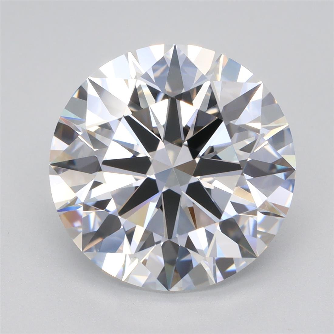 4.33ct E VVS2 Rare Carat Ideal Cut Round Lab Grown Diamond