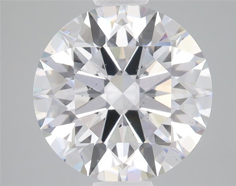 3.58ct F SI1 Rare Carat Ideal Cut Round Lab Grown Diamond