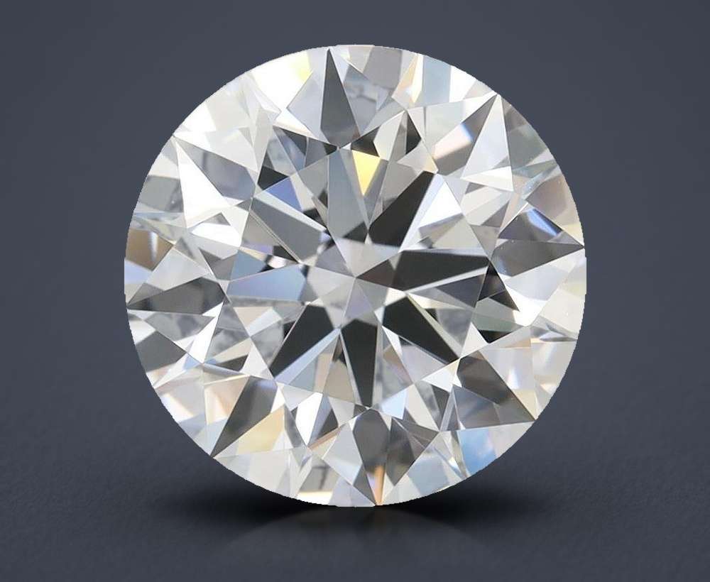 4.08 Carat Round Lab Diamond