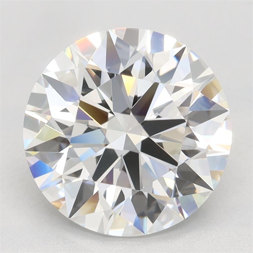 2.41ct F VVS1 Rare Carat Ideal Cut Round Lab Grown Diamond