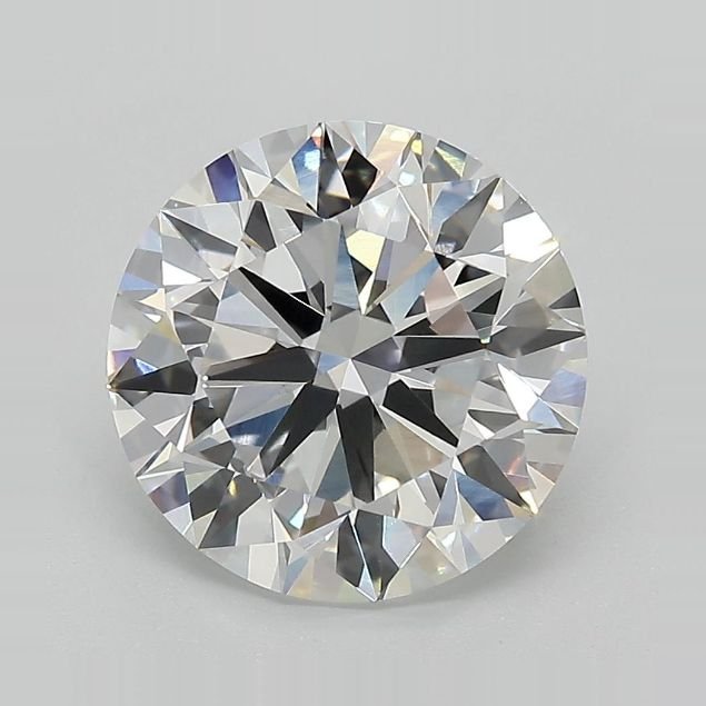 1.23ct D VVS2 Rare Carat Ideal Cut Round Lab Grown Diamond