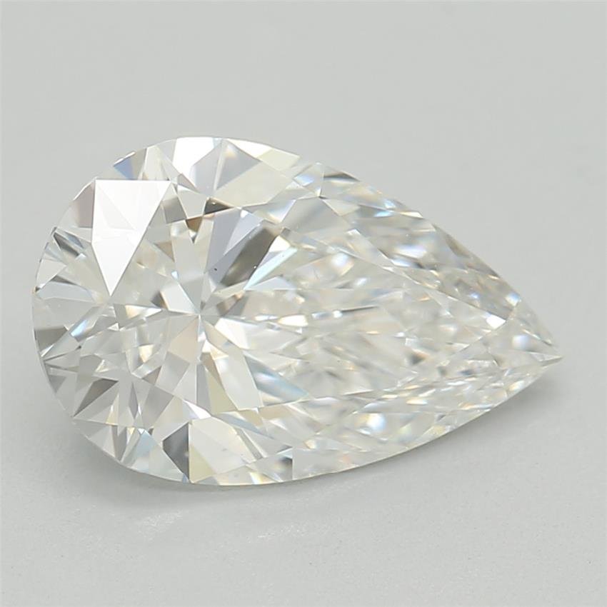 1.06ct E VS1 Rare Carat Ideal Cut Pear Lab Grown Diamond