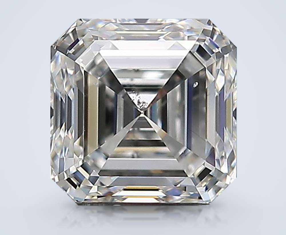 2.01 Carat Asscher Natural Diamond