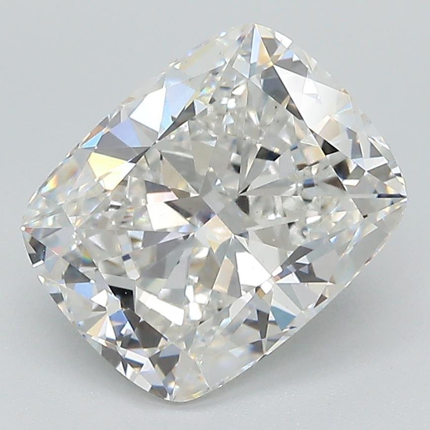 3.51ct G VS1 Rare Carat Ideal Cut Cushion Lab Grown Diamond