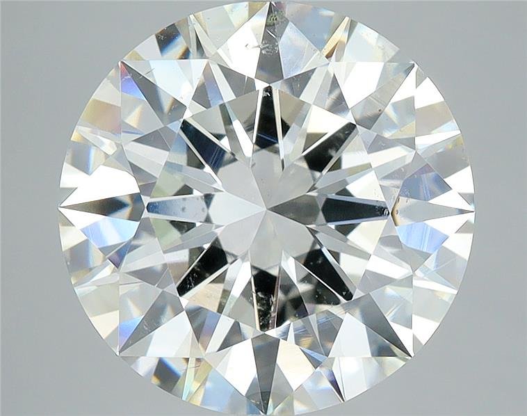 5.82ct J SI2 Excellent Cut Round Diamond