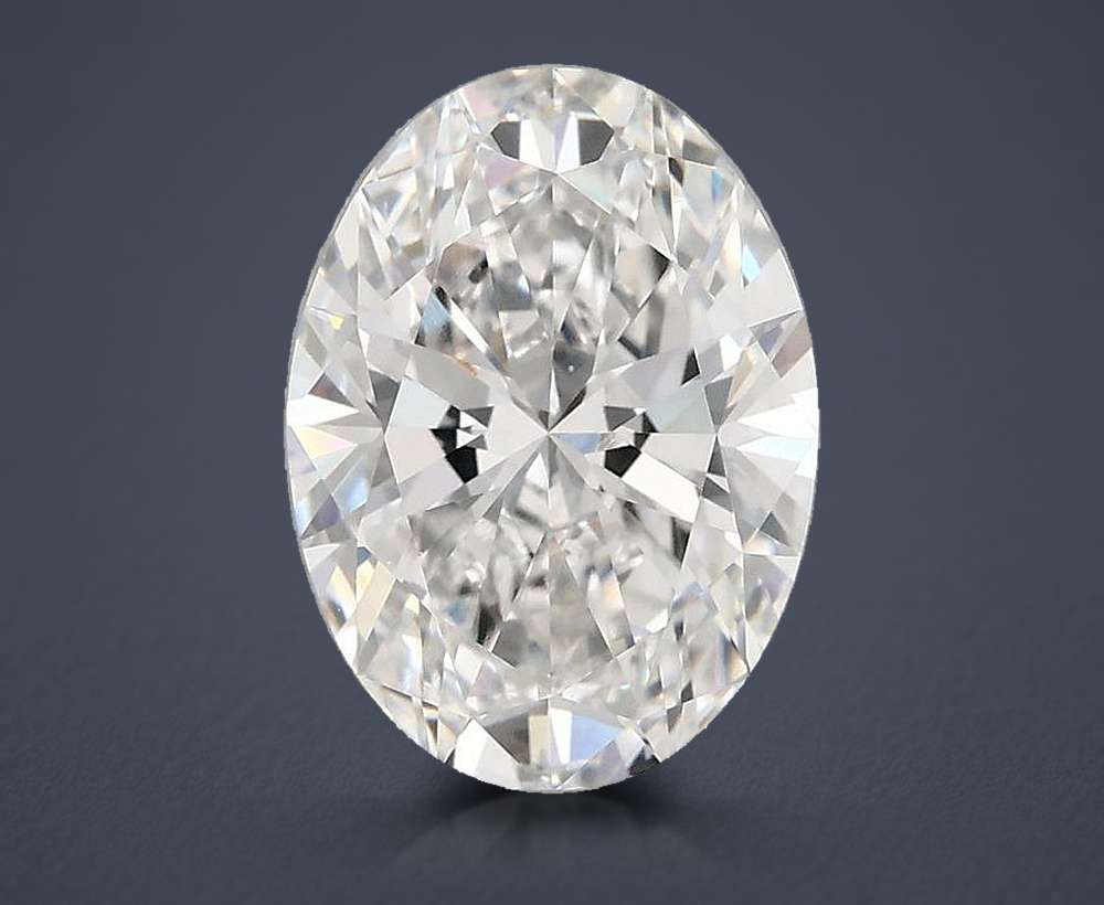 2.74 Carat Oval Lab Diamond