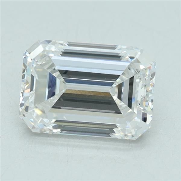 1.41ct D VS2 Excellent Cut Emerald Lab Grown Diamond