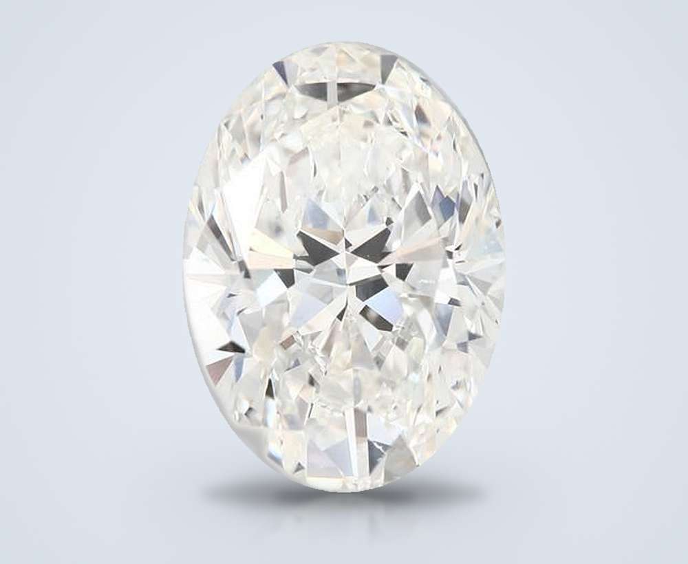 7.03 Carat Oval Natural Diamond