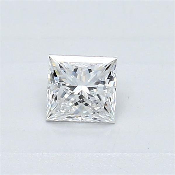 0.36ct D SI1 Very Good Cut Princess Diamond