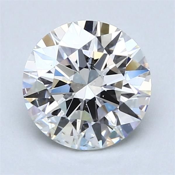 1.70ct H SI2 Rare Carat Ideal Cut Round Diamond
