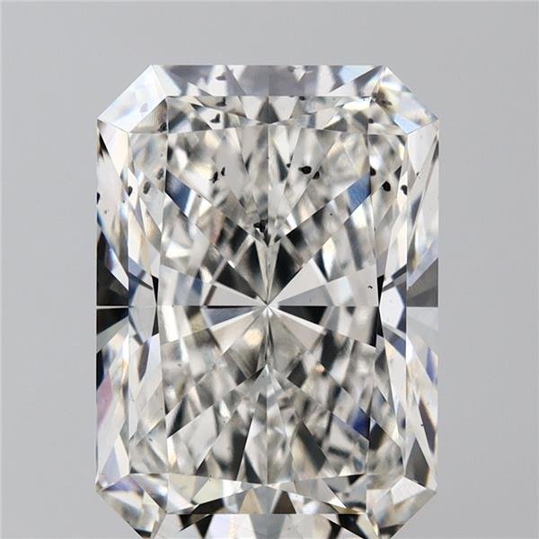 6.07ct G SI1 Rare Carat Ideal Cut Radiant Lab Grown Diamond