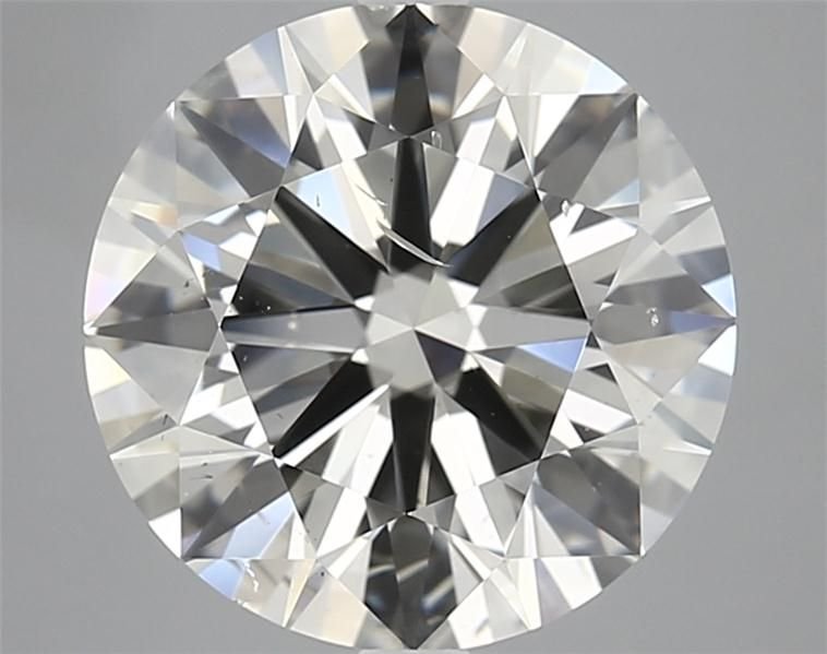 5.01ct J SI2 Ideal Cut Round Diamond