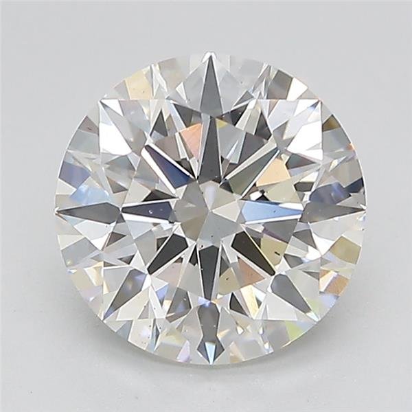 2.28ct E VS2 Rare Carat Ideal Cut Round Lab Grown Diamond