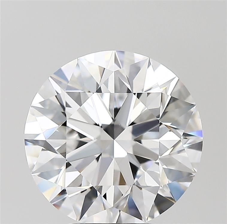 5.01ct D FL Excellent Cut Round Diamond