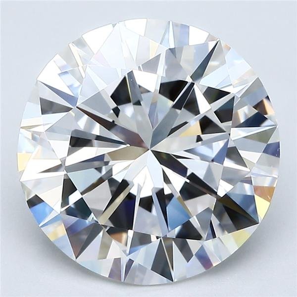 4.80ct D VVS2 Very Good Cut Round Diamond