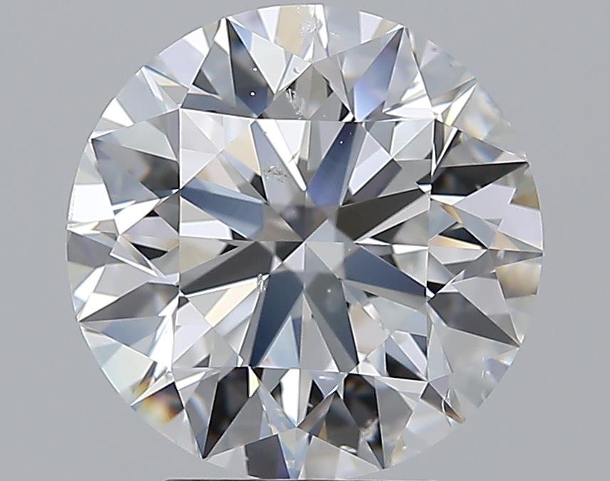 4.02ct E SI2 Excellent Cut Round Diamond