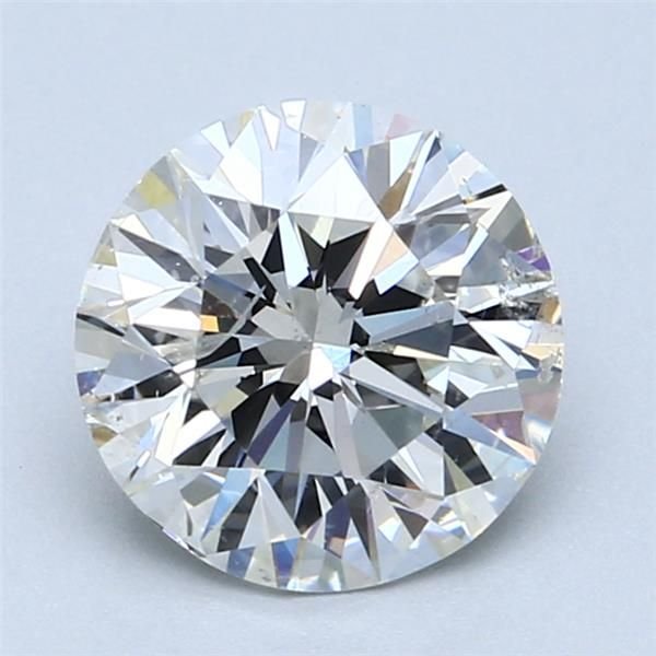 2.41ct G SI2 Rare Carat Ideal Cut Round Diamond