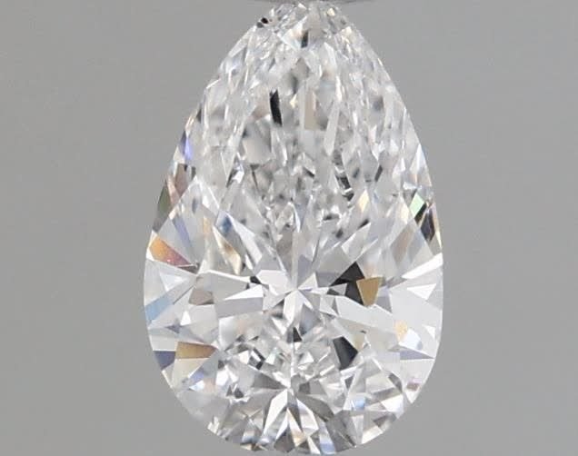 0.55ct D VS2 Rare Carat Ideal Cut Pear Lab Grown Diamond