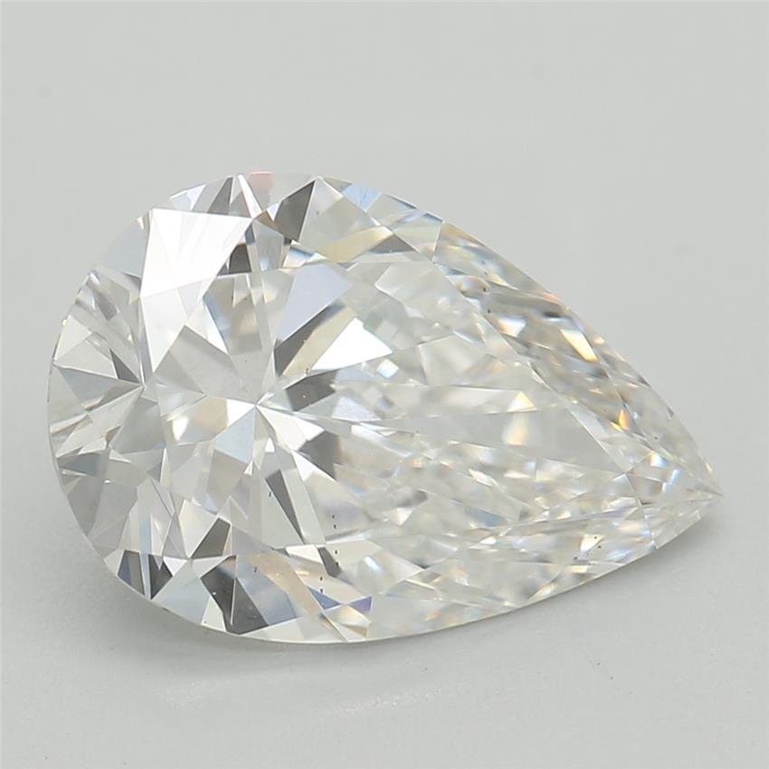 1.92ct F VS2 Rare Carat Ideal Cut Pear Lab Grown Diamond