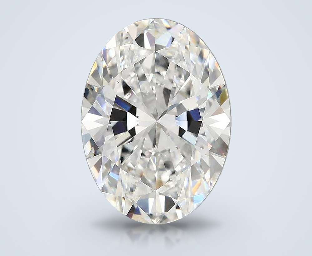 4.90 Carat Oval Lab Diamond