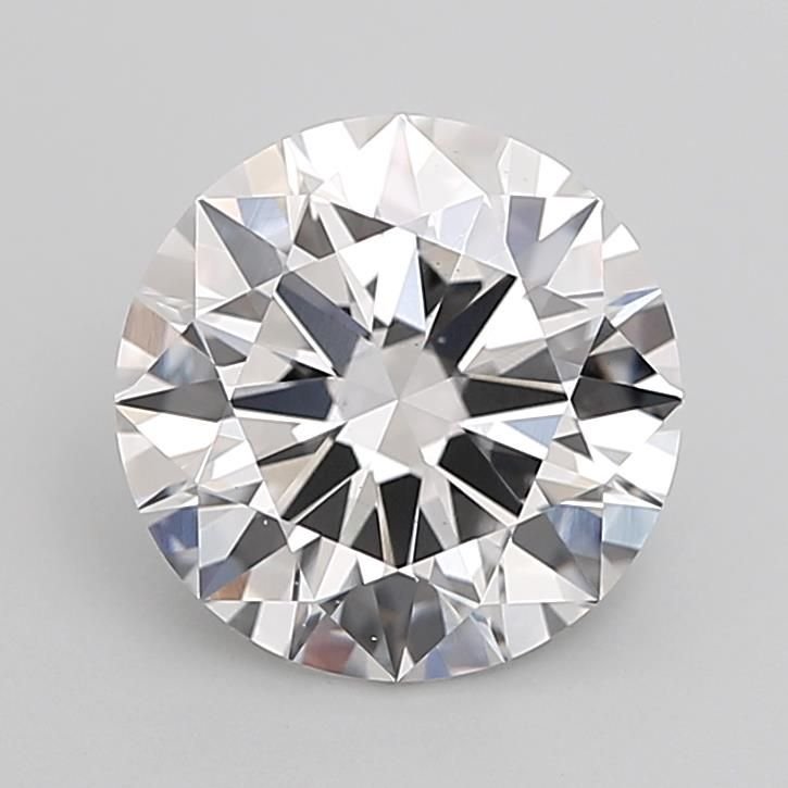 3.01ct F VS1 Rare Carat Ideal Cut Round Lab Grown Diamond