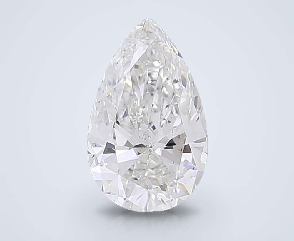 0.67 Carat Pear Lab Diamond