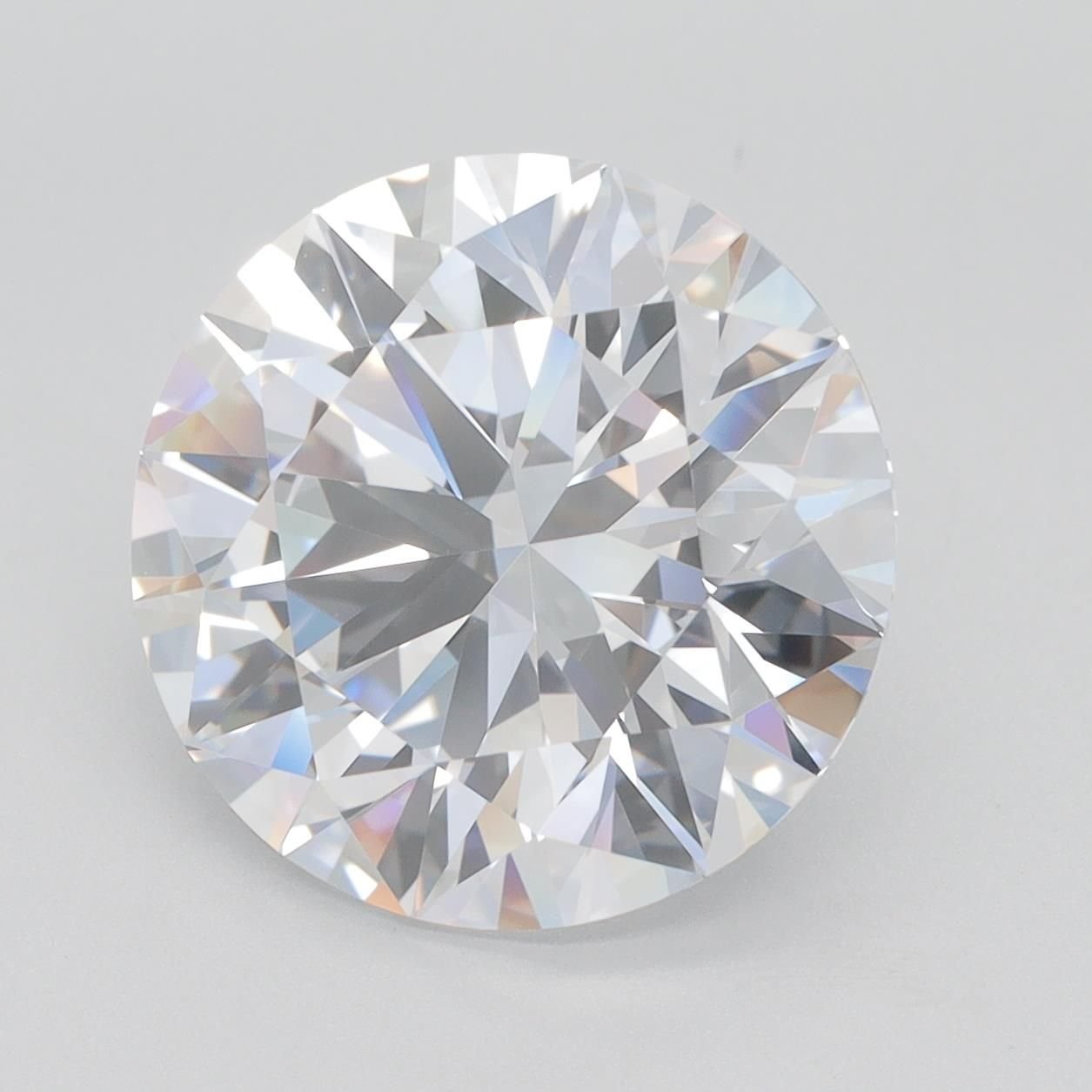 6.03ct D VVS1 Rare Carat Ideal Cut Round Lab Grown Diamond