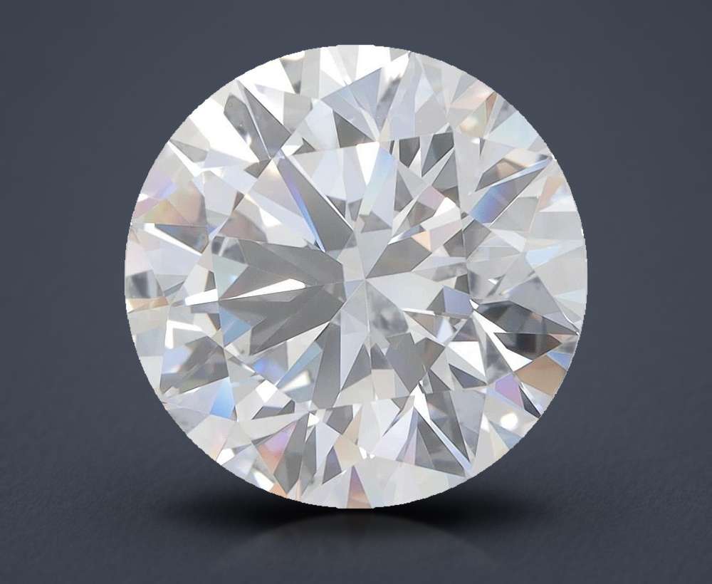 6.03 Carat Round Lab Diamond
