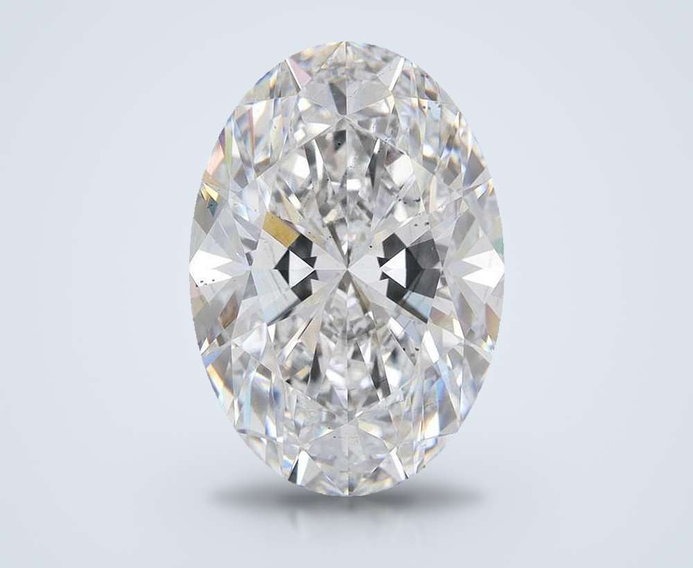 8.91 Carat Oval Lab Diamond
