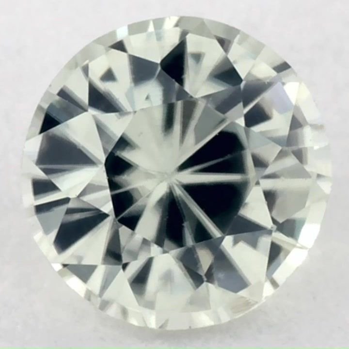1.00 Carat Yellow Round Sapphire
