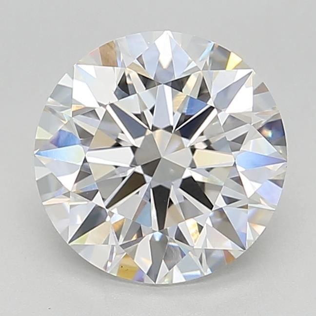 3.58ct E VS1 Rare Carat Ideal Cut Round Lab Grown Diamond