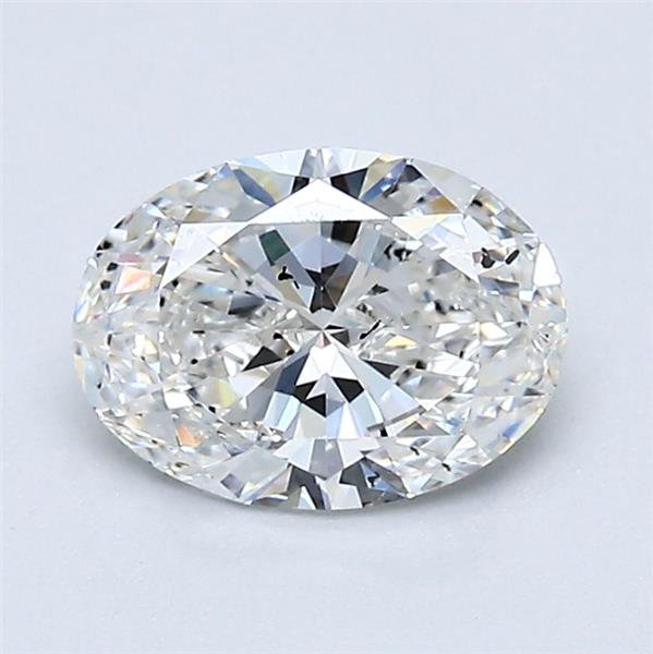 1.00ct G SI2 Excellent Cut Oval Diamond