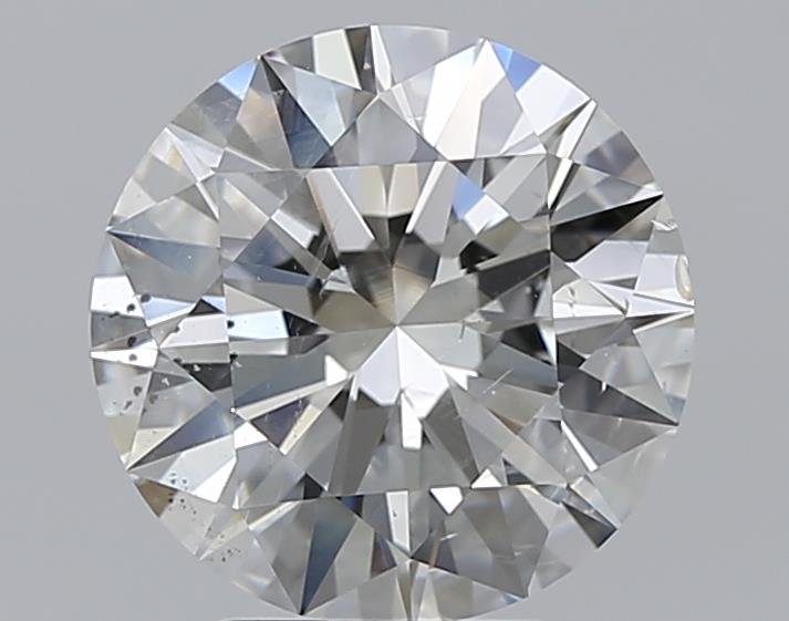 3.33ct I SI2 Rare Carat Ideal Cut Round Diamond